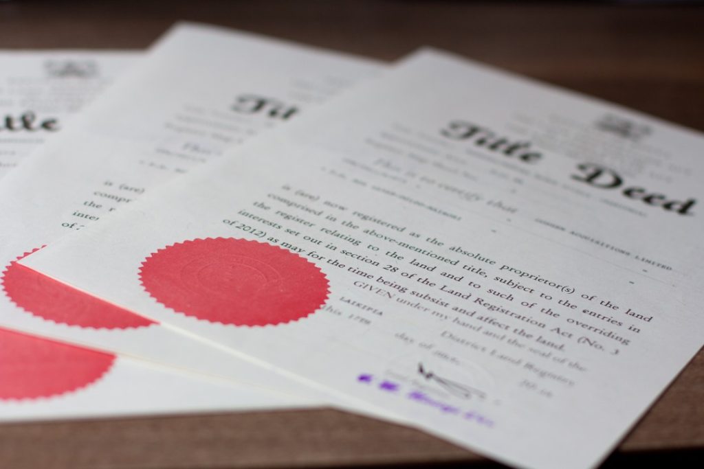 Title Deeds in Thailand